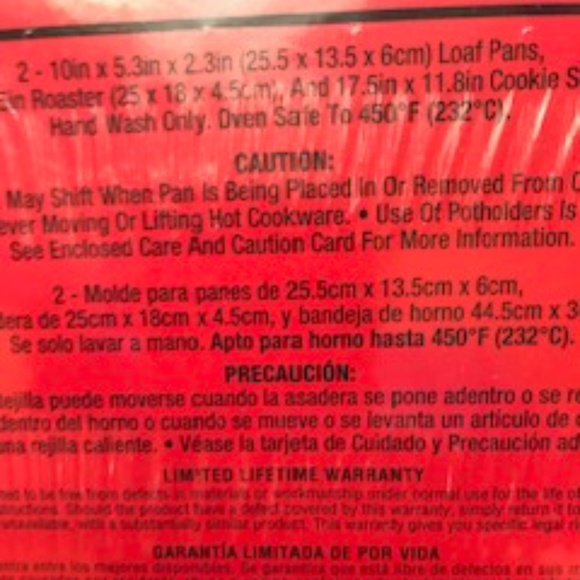 Tools of the Trade 4 Pc. Baking Pan Set *NWT* - Picture 9 of 14